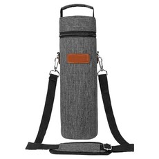 Market Pio 高級牛津紅酒斜背野餐現代保冷袋, 類型2, 1個