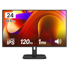 필립스 FHD 120 4면 보더리스 스피커 무결점 모니터, 24E1N2100A, 60.5cm