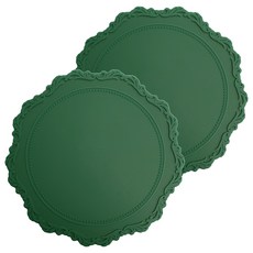 O'homage Mellowspace 矽膠杯墊, 2個, 綠色