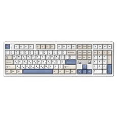 프리플로우 듀얼다이얼 게이밍 유무선 기계식 키보드, 블루오션, archon AK68 DaulDial, 저소음 디딤돌축