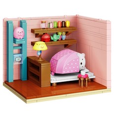 AURORA World 角落生物 房屋系列 白熊的悠閒午後, 1個, 混合色