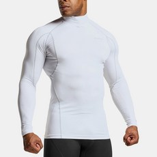 Tesla 男性機能緊身衣高領長袖T恤 TM-MUT12