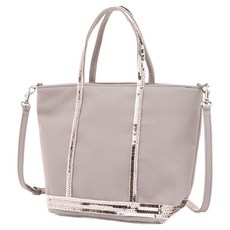 VANESSA BRUNO 亮片裝飾棉質卡巴托特包 VIBA5F