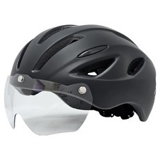 TRVL Visent 日夜兩用變色護目鏡自行車安全帽, 1個, 霧面黑色