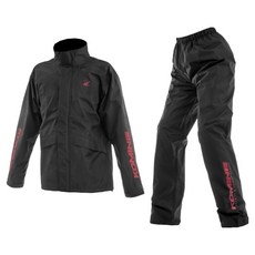 KOMINE 雨衣上下套裝 RK-552, BLACKRED