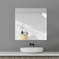 Alleophom 便利黏貼式壓克力壁鏡 TYPE4 30 x 30 cm, 單一顏色