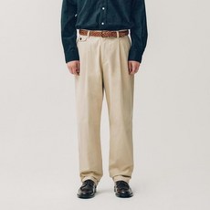 yale 男士復古單褶零錢袋常規卡其褲