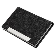 恩熙魔法 堅固耐用名片盒, 1個, 黑色