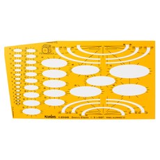 KORING 雙層大型橢圓形模板 K-831649, 1個, 單一顏色