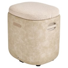 Cozyma Cozy Stool Bouclé Edition 水洗款坐墊式腿部按摩器, CMF-150, 米色