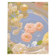 Play about DIY名畫油畫繪圖組 40 x 50 cm, 1套, 鏡中玫瑰