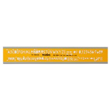 코링 템플레이트 영문 7.0mm K-11500-070, 1개