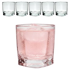 Diaglass 方形威士忌玻璃杯 200ml, 6個, 單一顏色