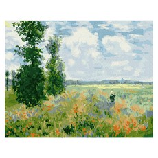 Play about DIY名畫油畫繪圖組 40 x 50 cm, 1套, 莫內的田野