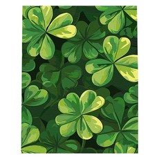 Play about DIY名畫油畫繪圖組 40 x 50 cm, 1套, 幸運草