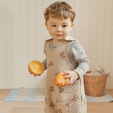 unifriend 愛心熊三層保暖睡眠背心