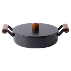 VAIMAR 電磁爐 Black Bean 火鍋, 黑色, 1個, 24cm