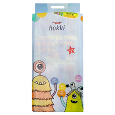 hokki 小怪獸 小怪獸全護抗菌濕紙巾 掀蓋包, 1入, 8包