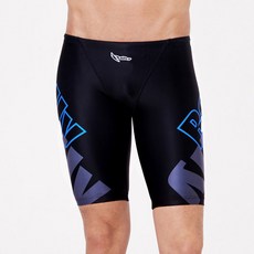 Rally Sports 男士五分Logo印花泳褲 QSMH212