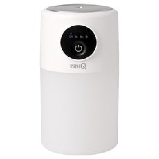 지니큐 LED 사무실 탁상용 초음 저소음 무드등 미니가습기, 화이트, ZQ-HX10