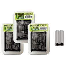 SAPA 超強力雙套管8字型DIY釣組, 3個, 100入