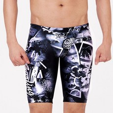 Rally Sports 男款五分素色海灘泳褲 QSMH213