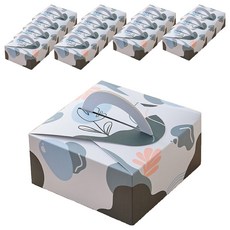 E Home Baking 設計款手提盒 1468, 藍色, 15個