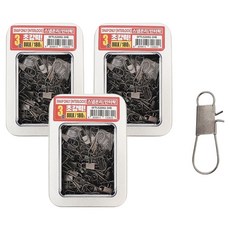 SAPA 超強力快扣專用 3號 散裝 聯鎖釣魚釣組, 3個, 180入