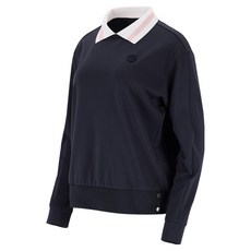 ELLE GOLF 女款下擺按扣亮點T恤