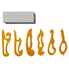 KORING 模板 照雲型正規 6件組 K-1200S-6p, 1套, 單一顏色