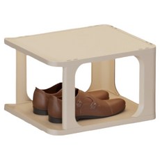 NOOYEONE 簡約單格鞋櫃, 1個, 白色