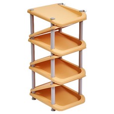 Mabso Shop 現代多層鞋架整理架 BRP1601, 1個, 黃色7層