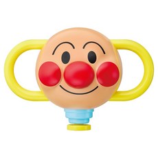 麵包超人 大臉灑水玩具, 1個, 橘 + 紅