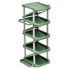 Mabso Shop 現代多層鞋架整理架 BRP1601, 1個, 綠色9層