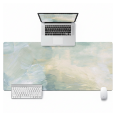 Onfix 療癒大型滑鼠墊 90 x 40 cm, 翠綠草地, 1個