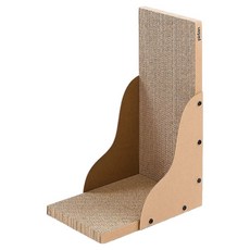 pidan 瓦楞紙貓抓板 直角款, 1個, 咖啡色