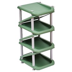 Mabso Shop 現代多層鞋架整理架 BRP1601, 1個, 綠色7層
