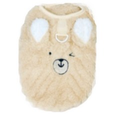 COCO STUDIO 寵物胸背帶 軟綿綿動物朋友們 T恤, 1個, 米色