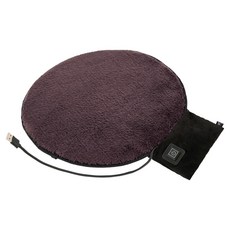 NEEDS LABO USB發熱保暖坐墊, 咖啡色, 37 x 37cm