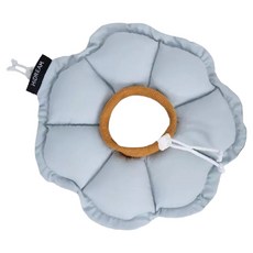 HiDREAM 雙調節花瓣伊莉莎白頸圈, 1個, 冰島藍