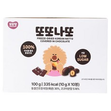 DDODDOmam 聰明媽媽 又又納豆, 1個, 100g, 巧克力味