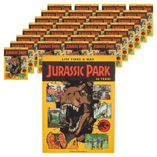 侏羅紀公園TCG卡套 30週年 80入組, 1套, Black + Yellow + Red