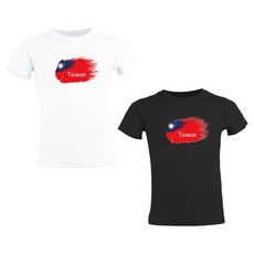 MI MI LEO 台灣製兒童款國旗印花吸排T恤2件組 T19