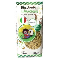 biojunior 有機Lumachine豌豆義大利麵, 200g, 1個
