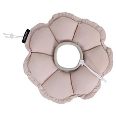 HiDREAM 雙調節花瓣伊莉莎白頸圈, 1個, 栗子粉