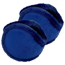 紅柿流通 登山 自行車 露營 防寒 防風 防霜 耳罩 Type2, 2個, 深藍色