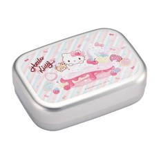Skater 金屬鋁蒸飯盒便當盒, 凱蒂貓 銀色, 1個