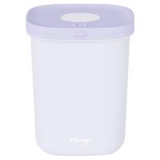 MANGO 負壓儲糧桶, 1個, 絕絕紫, 10L