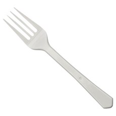 NEW 全新獨立包裝白色一次性叉子, 300個, 1入