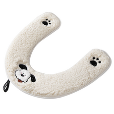 Sign Post手把保暖馬桶坐墊, 奶油色, 1個